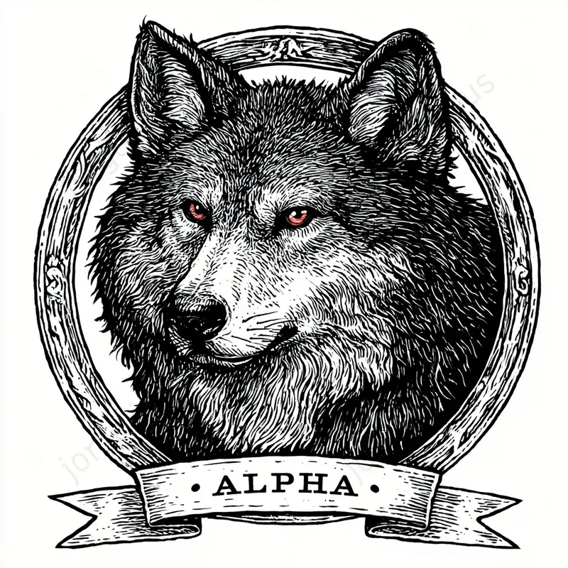 Vintage Engraved Emblem Prints
