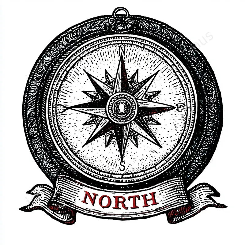 Vintage Engraved Emblem Prints