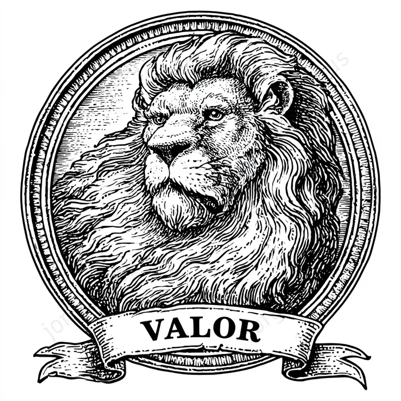 Vintage Engraved Emblem Prints