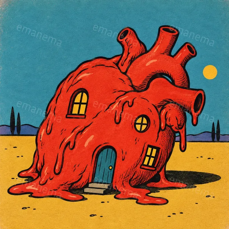 Playful Disturbing Vintage Book Images