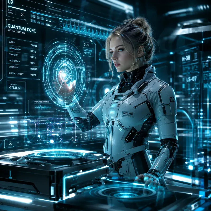 Futuristic Hologram Interfaces