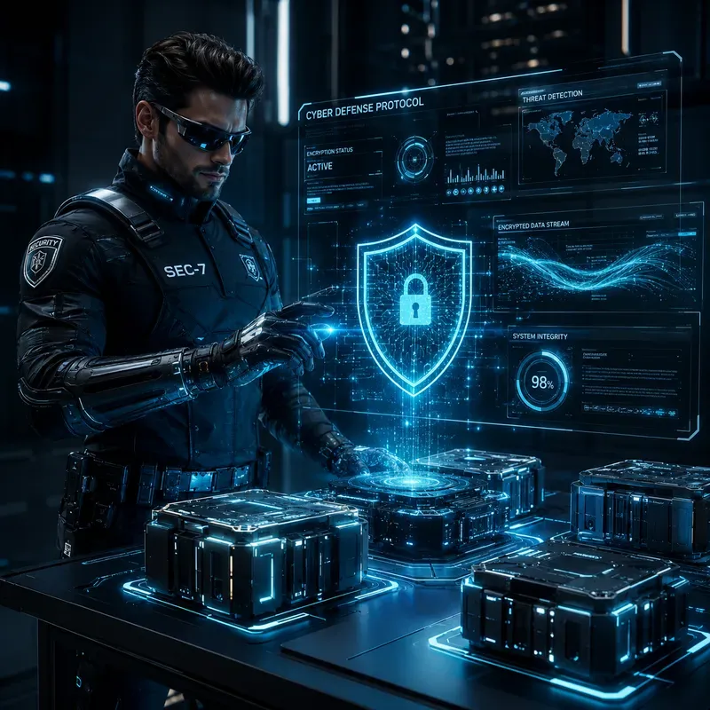 Futuristic Hologram Interfaces