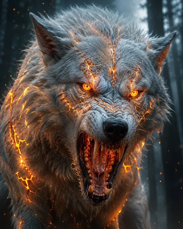 Molten Vein Beast Portraits