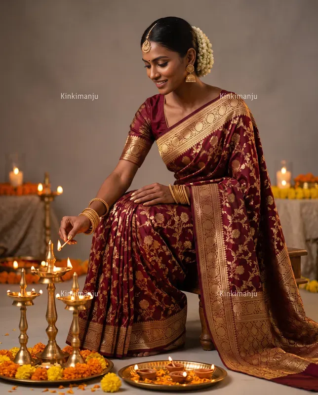 Diwali Saree Editorial 20 Packs