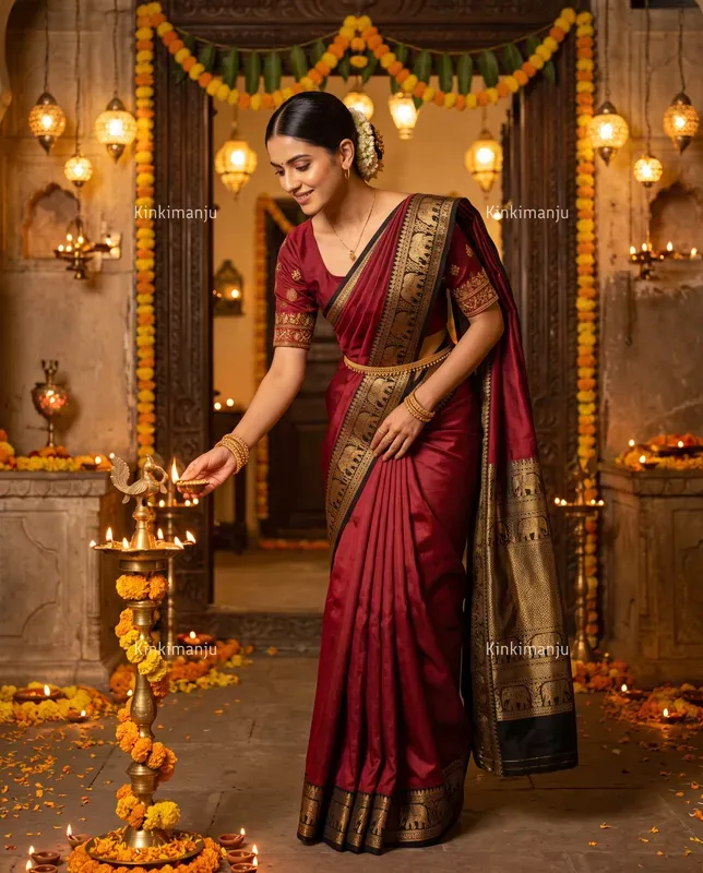 Diwali Saree Editorial 20 Packs