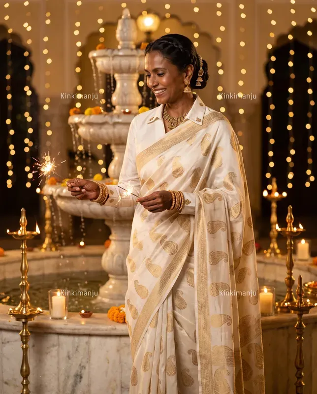 Diwali Saree Editorial 20 Packs