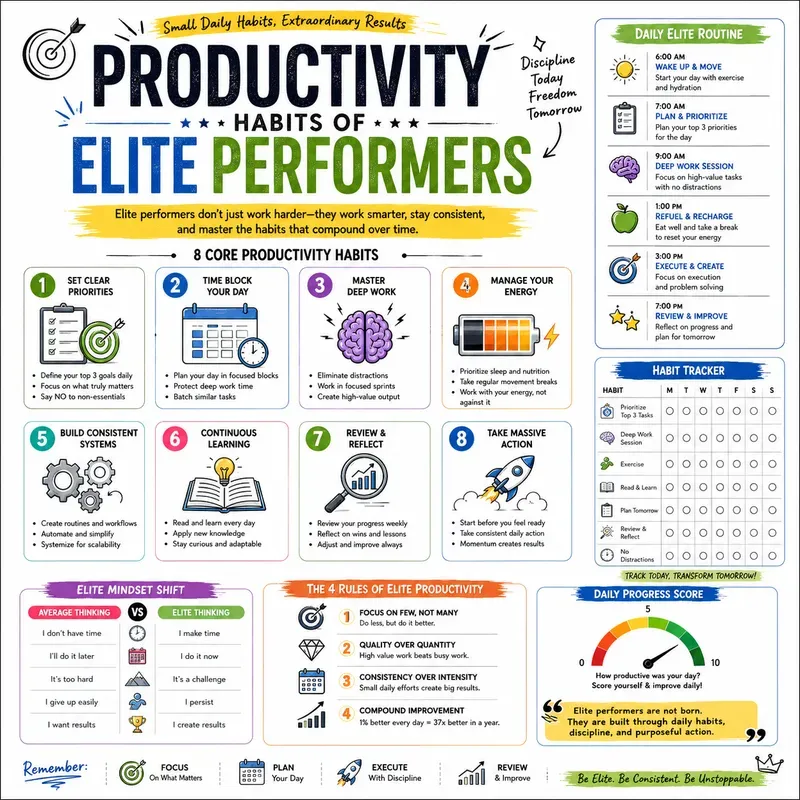Productivity Poster Toolkits