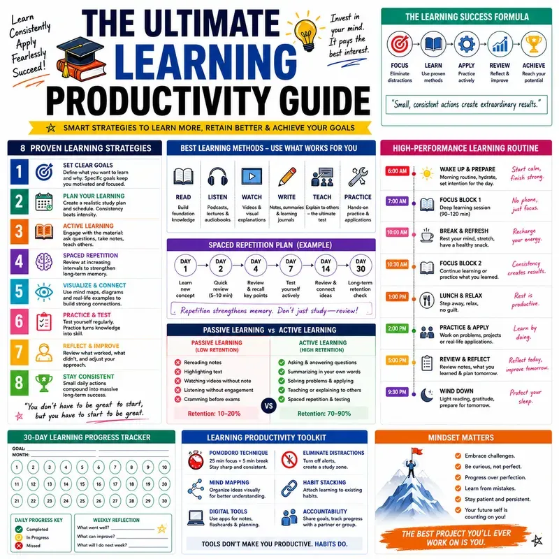 Productivity Poster Toolkits