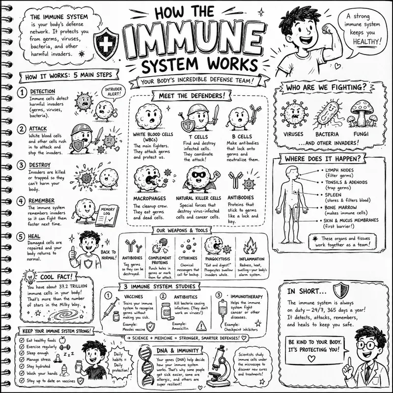 Handdrawn Sketchnote Infographics