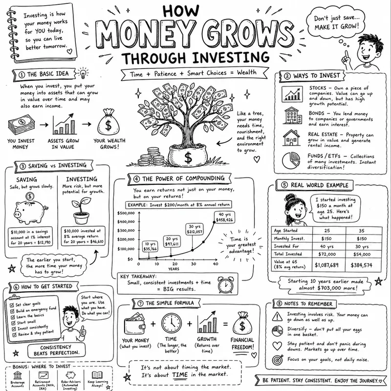 Handdrawn Sketchnote Infographics