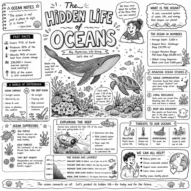 Handdrawn Sketchnote Infographics