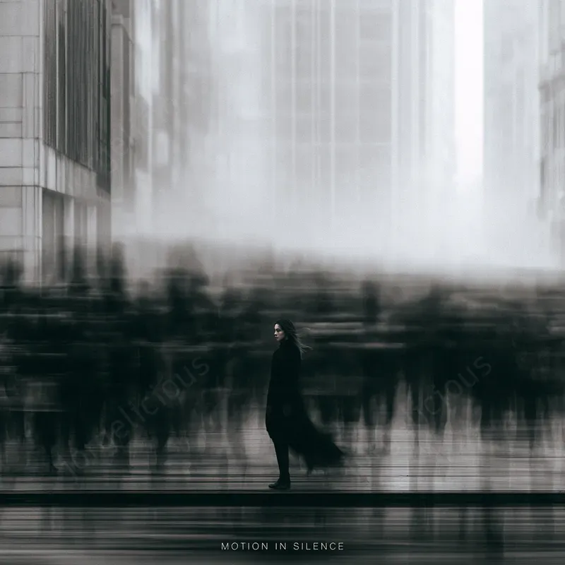 Ghostly Monochrome Photo Covers