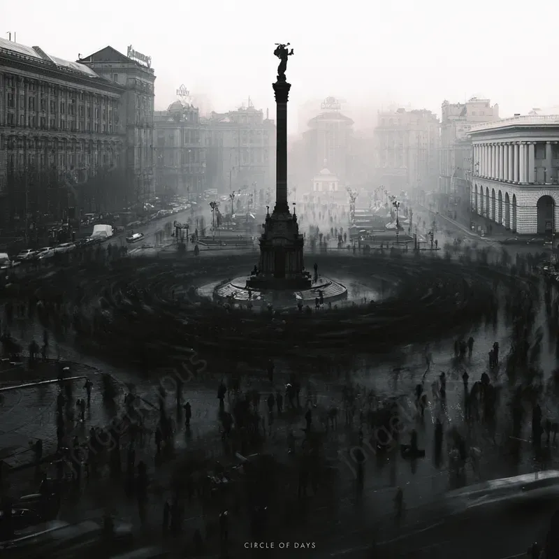 Ghostly Monochrome Photo Covers