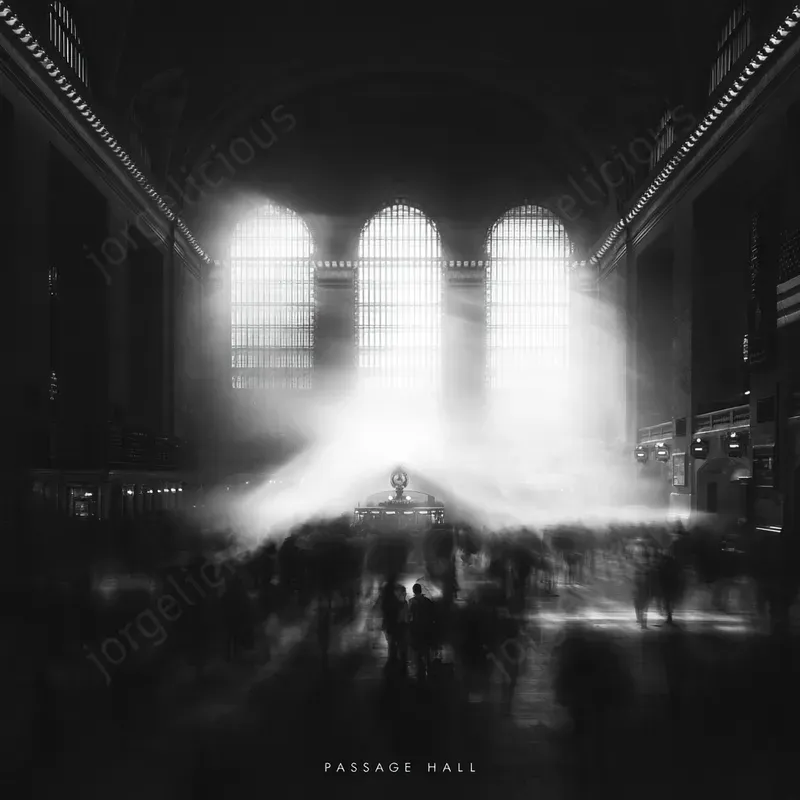 Ghostly Monochrome Photo Covers