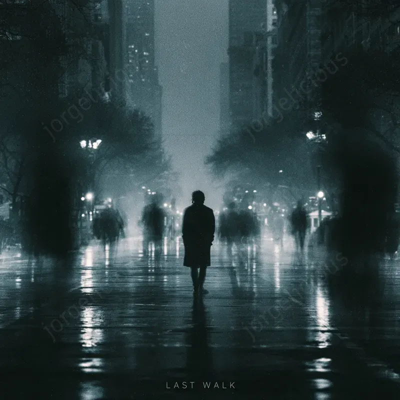 Ghostly Monochrome Photo Covers