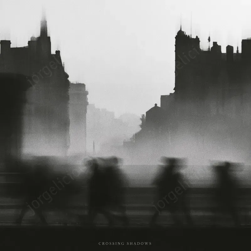 Ghostly Monochrome Photo Covers