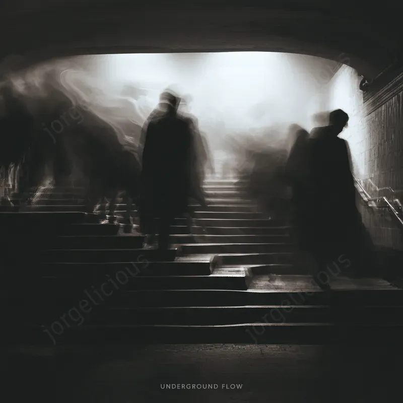 Ghostly Monochrome Photo Covers