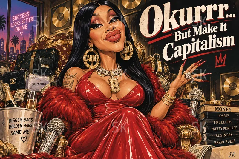 Sarcastic Celebrity Caricatures