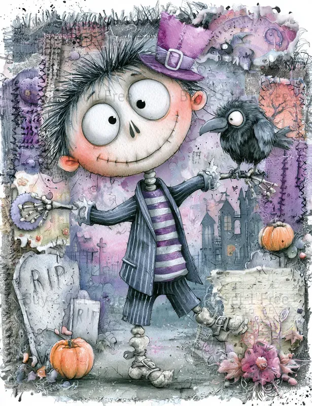 Whimsical Spooky Junk Journals