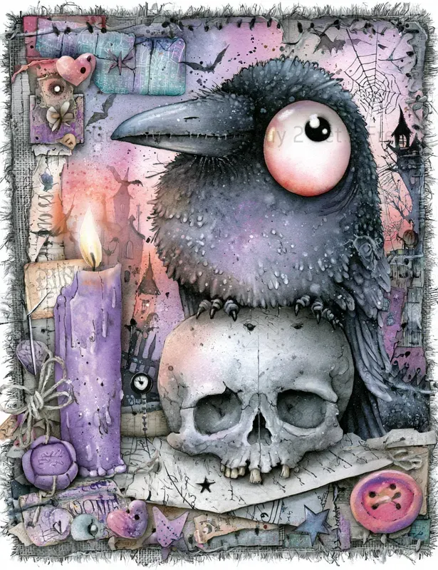 Whimsical Spooky Junk Journals