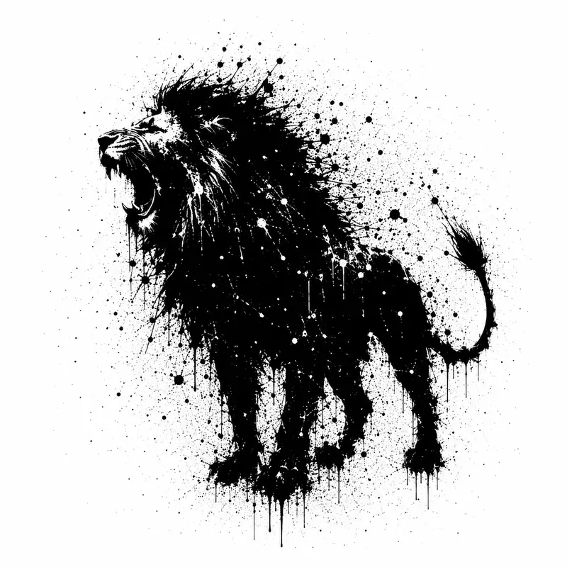 Minimalist Ink Splatter Tees