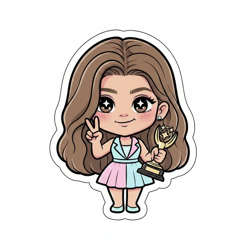 Popstickers Sweet Celebrity Collections