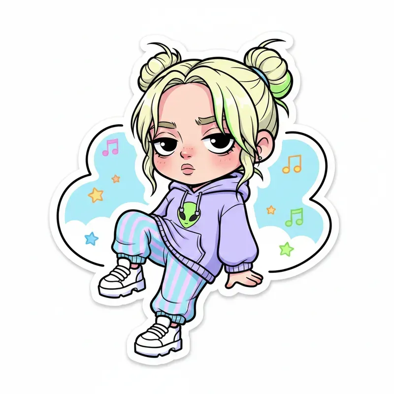 Popstickers Sweet Celebrity Collections