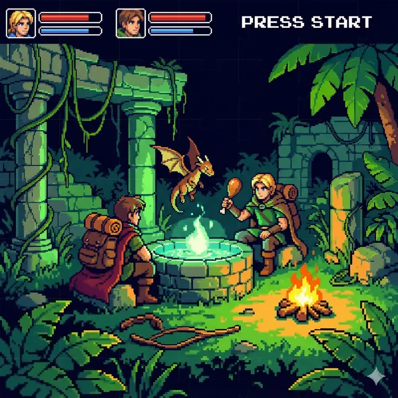 16bit Retro Pixel Art