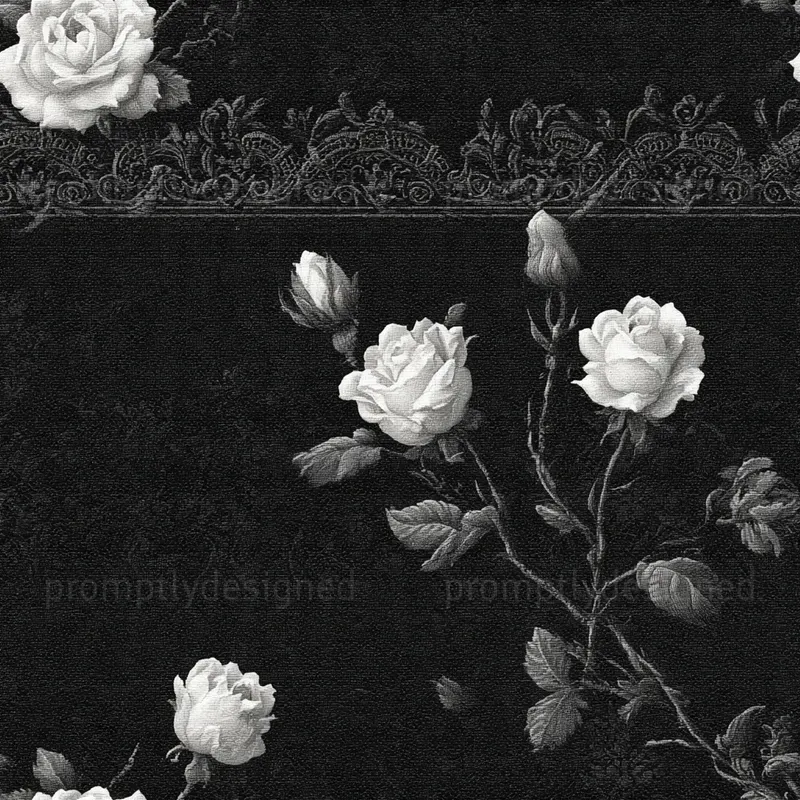 Seamless Vintage Gothic Lace Designs