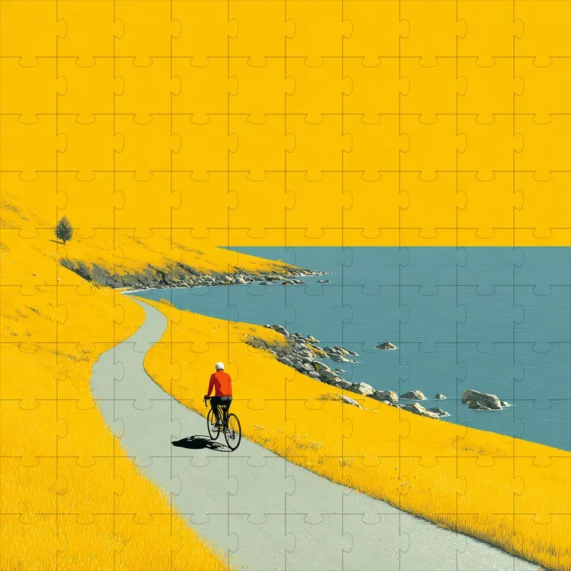 Minimalist Flat Retro Posters Calm