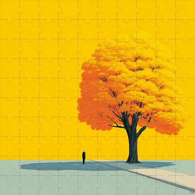Minimalist Flat Retro Posters Calm