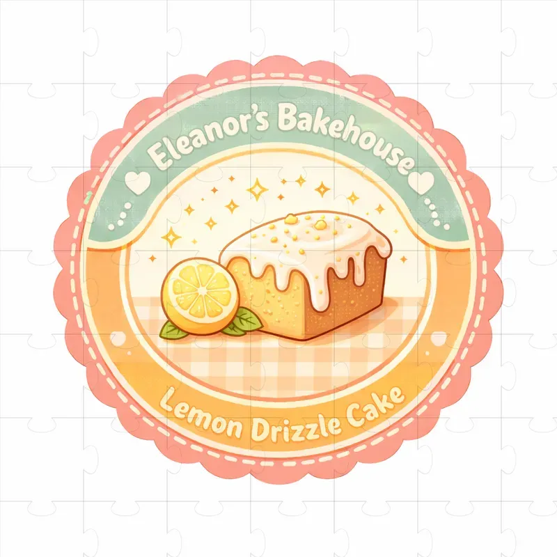 Cute Pastel Circular Logos