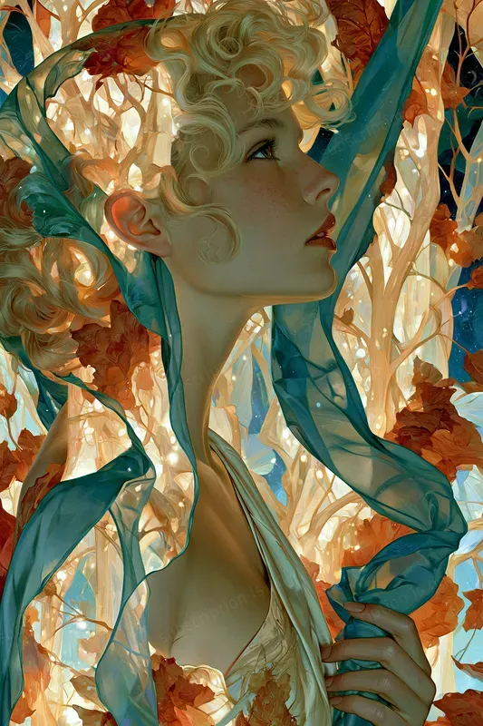 Ethereal Nouveau Dreamscapes