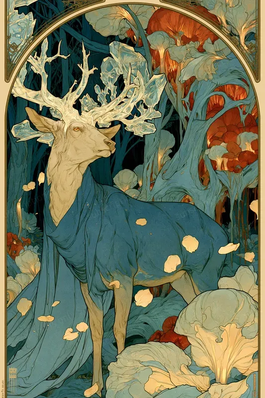 Ethereal Nouveau Dreamscapes