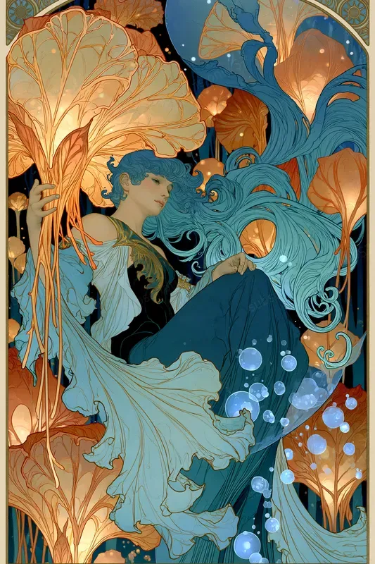 Ethereal Nouveau Dreamscapes