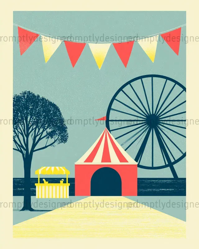 Retro Summer Posters