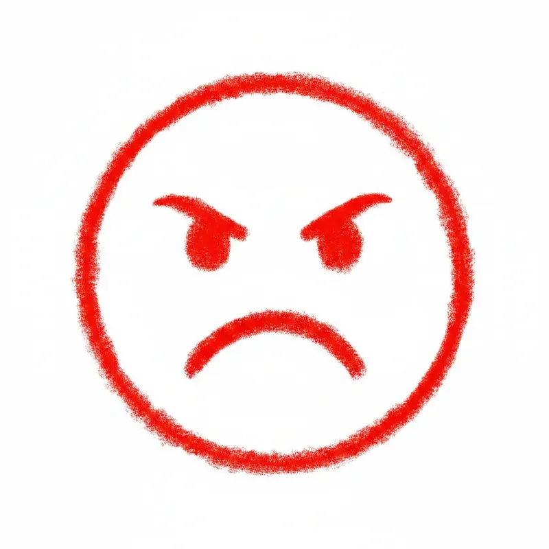 Handdrawn Crayon Emojis