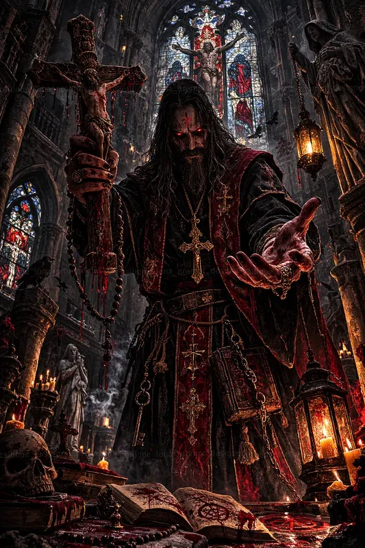 Gothic Haunted Cathedral Generator