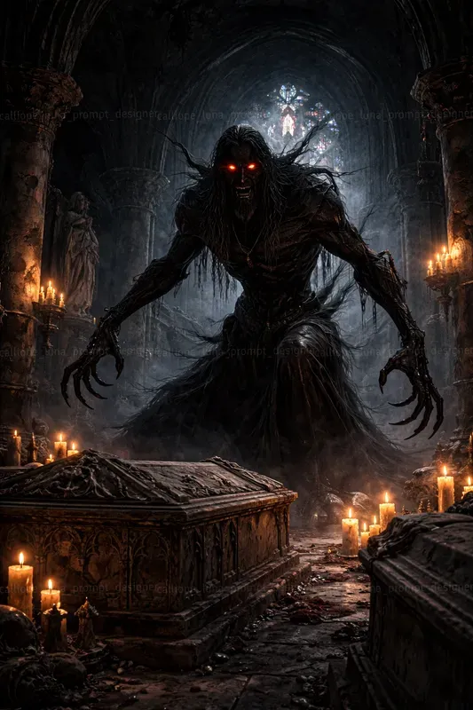 Gothic Haunted Cathedral Generator