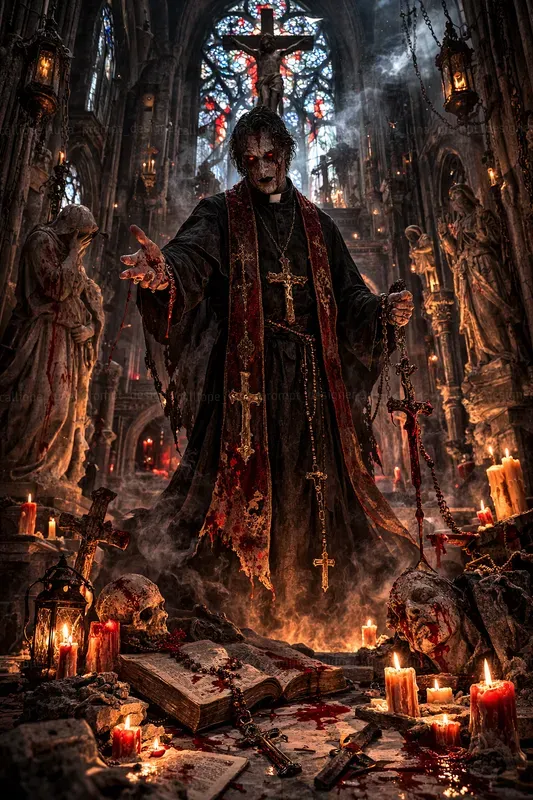 Gothic Haunted Cathedral Generator