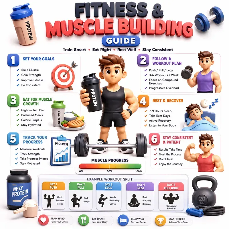 3D Clay Infographic Posters