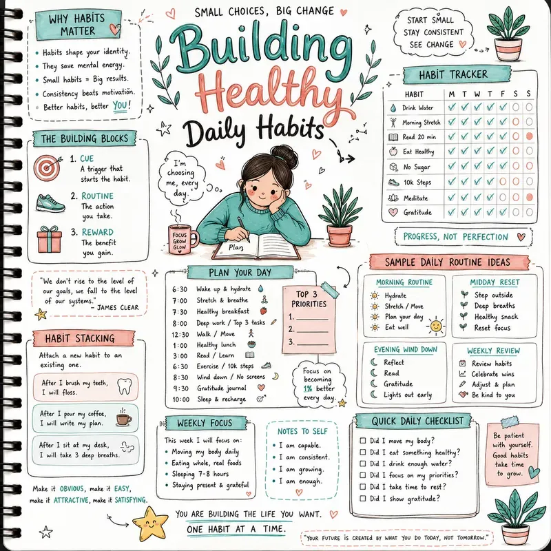 Handdrawn Sketchnote Infographics