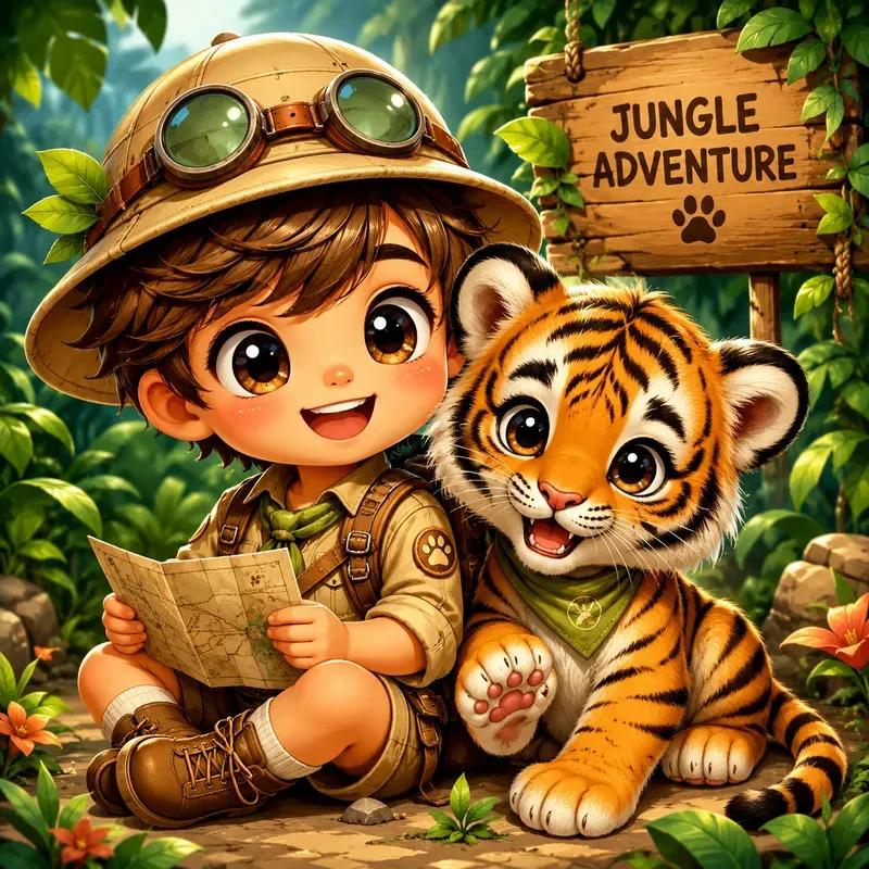 Cute Kids Animal Cartoon Packs