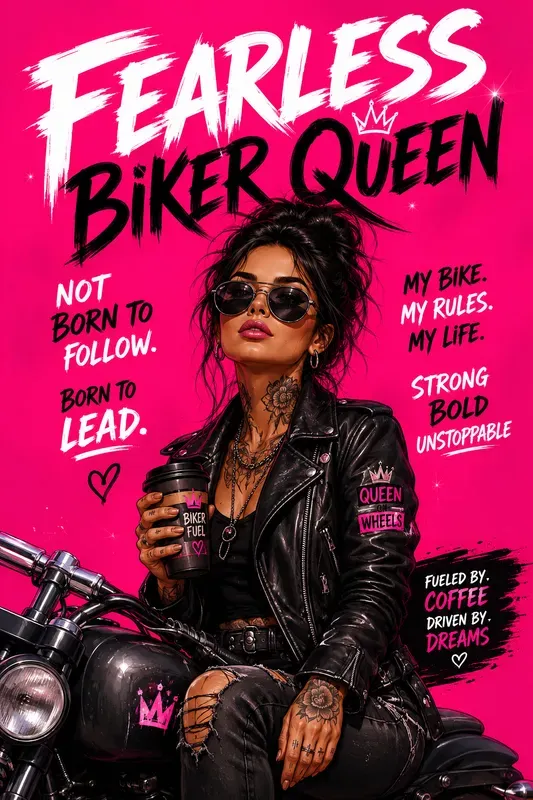 Bold Motivational Fashion Quote Posters