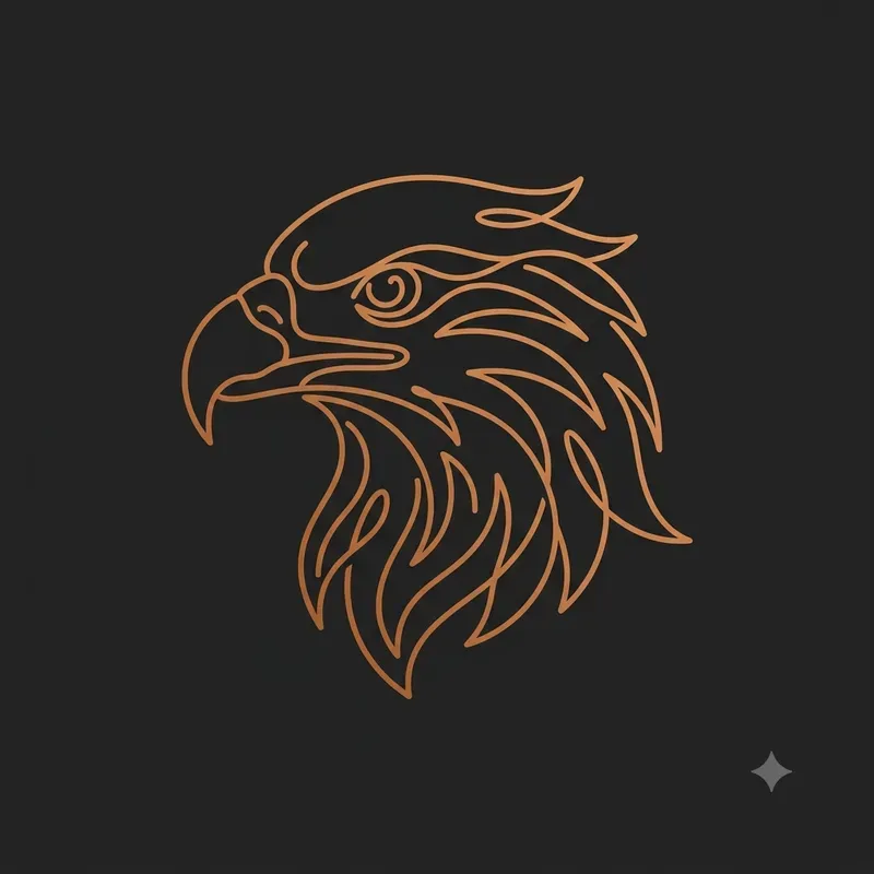 Monoline Animal Line Art Illustrations