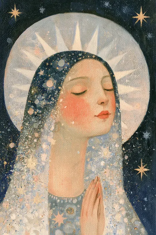 Starlit Folk Mythology Art