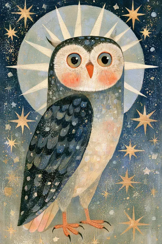 Starlit Folk Mythology Art