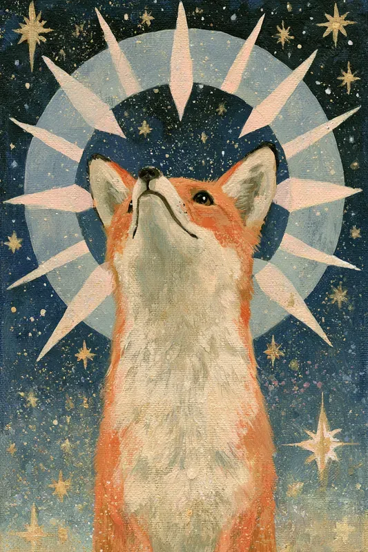 Starlit Folk Mythology Art