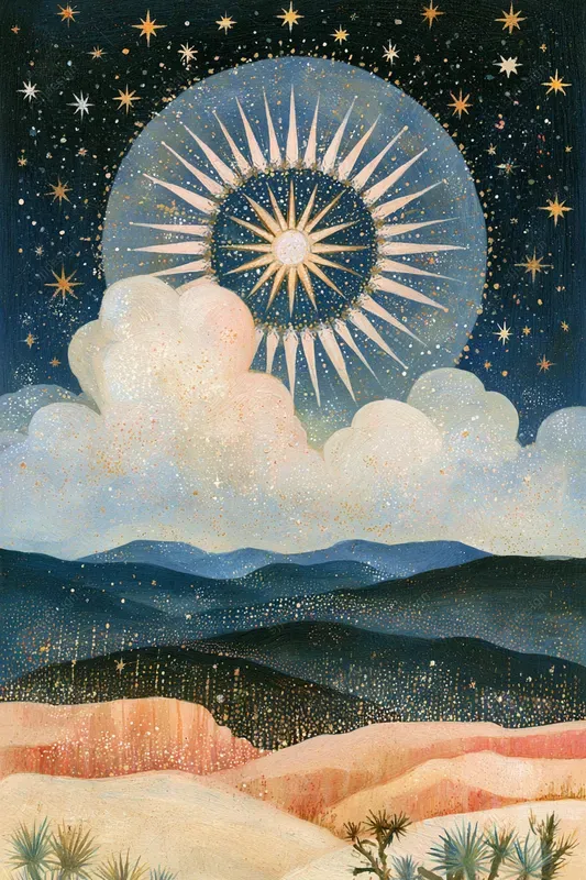 Starlit Folk Mythology Art