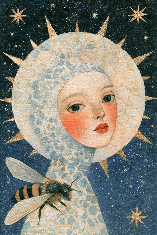 Starlit Folk Mythology Art